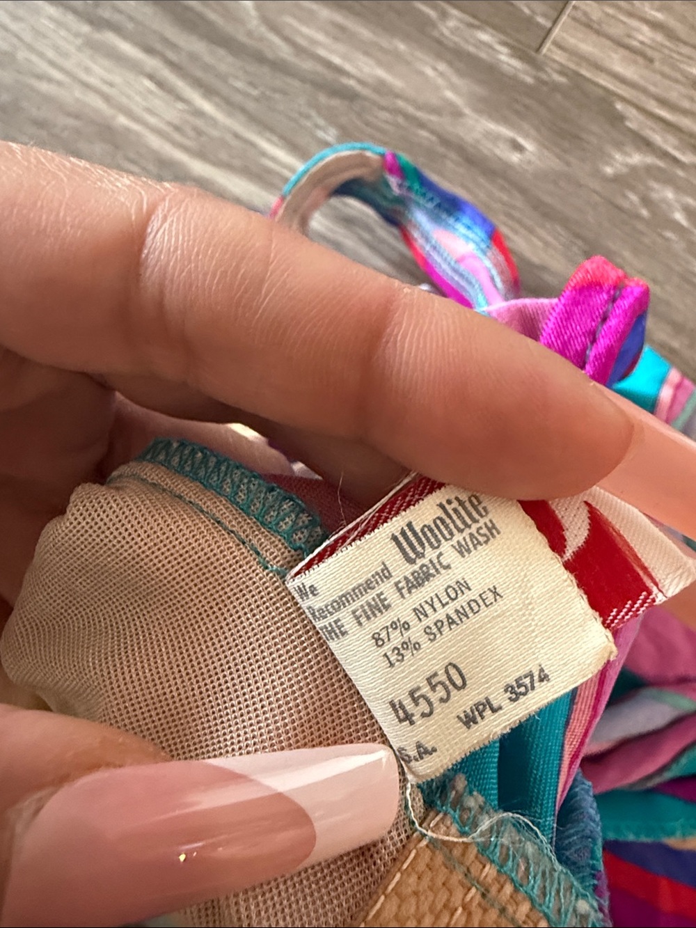 COLE of California 80s vintage womens striped bikini one piece - Picture 6 of 8